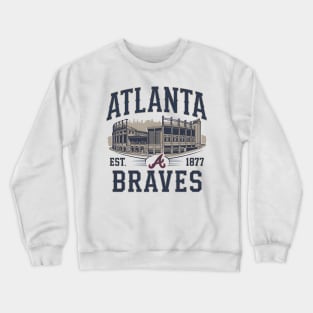 Atlanta-Braves Crewneck Sweatshirt
